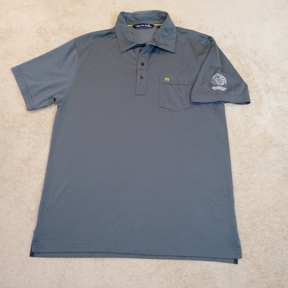 Travis Mathew Other - Travis Mathew Short Sleeve Golf Polo Shirt Gray Men's Large